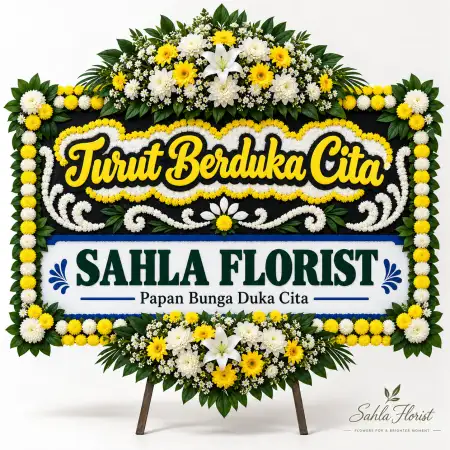 Papan Bunga Duka Bsd City