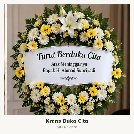 Krans Bunga Duka Bsd City